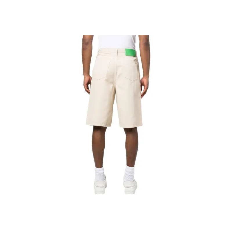 OFF WHITE Wave Off Canvas Utility Shorts-2