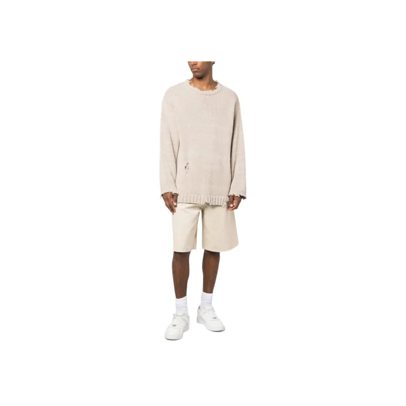 OFF WHITE Wave Off Canvas Utility Shorts-3