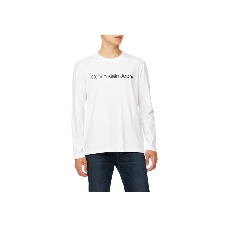 CALVIN KLEIN T Shirt Men's White-4
