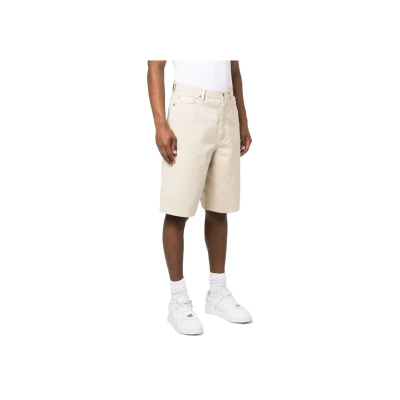 OFF WHITE Wave Off Canvas Utility Shorts-1