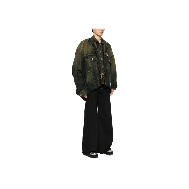 Maison Mihara Yasuhiro Layered Denim Jacket-1