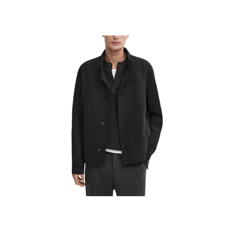 Massimo Dutti Jackets Coats Men's Gray-2