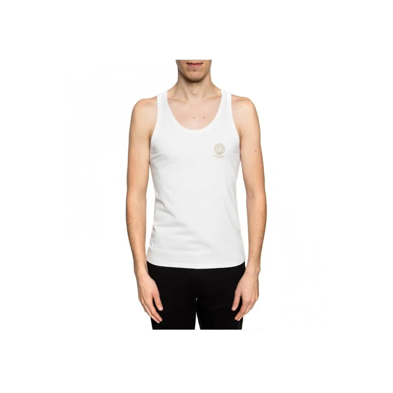VERSACE Medusa Head-Printed Stretched Tank Top-2