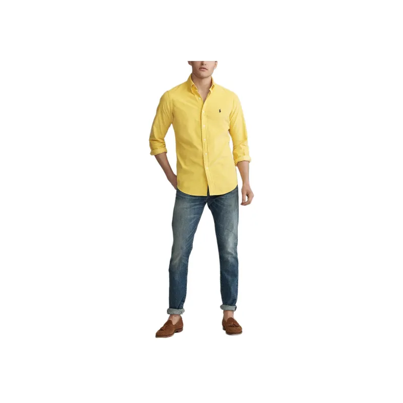 Polo Ralph Lauren FW23 Shirt Men's Yellow-1