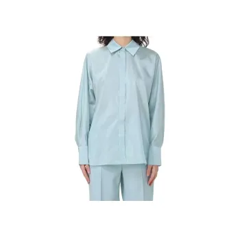 MaxMara Studio Clan Buttoned Long Sleeved Top