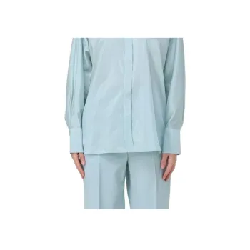 MaxMara Studio Clan Buttoned Long Sleeved Top