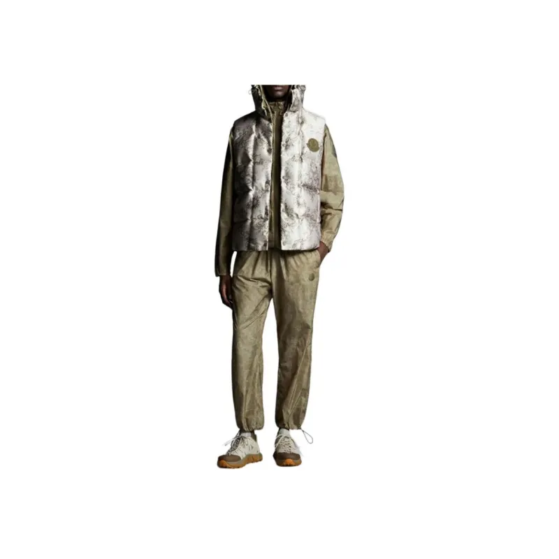 Moncler Vests Men Ecru-1