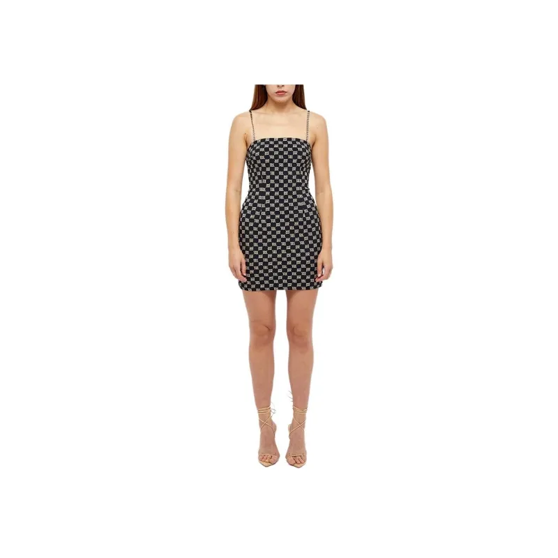 Misbhv Monogram Sleeveless Mini Dress-6