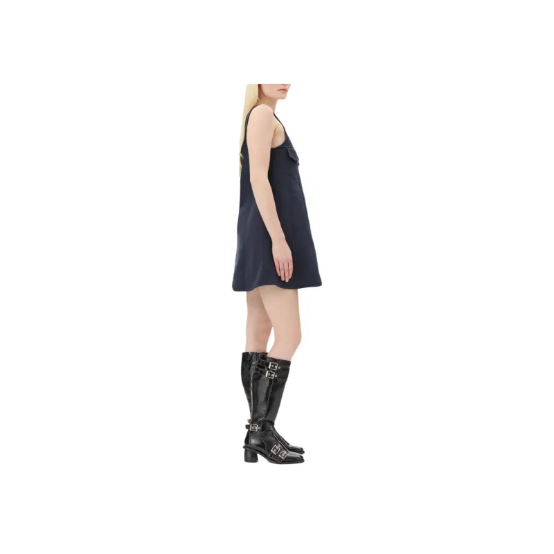 GANNI Button fastening Mini Dress-2