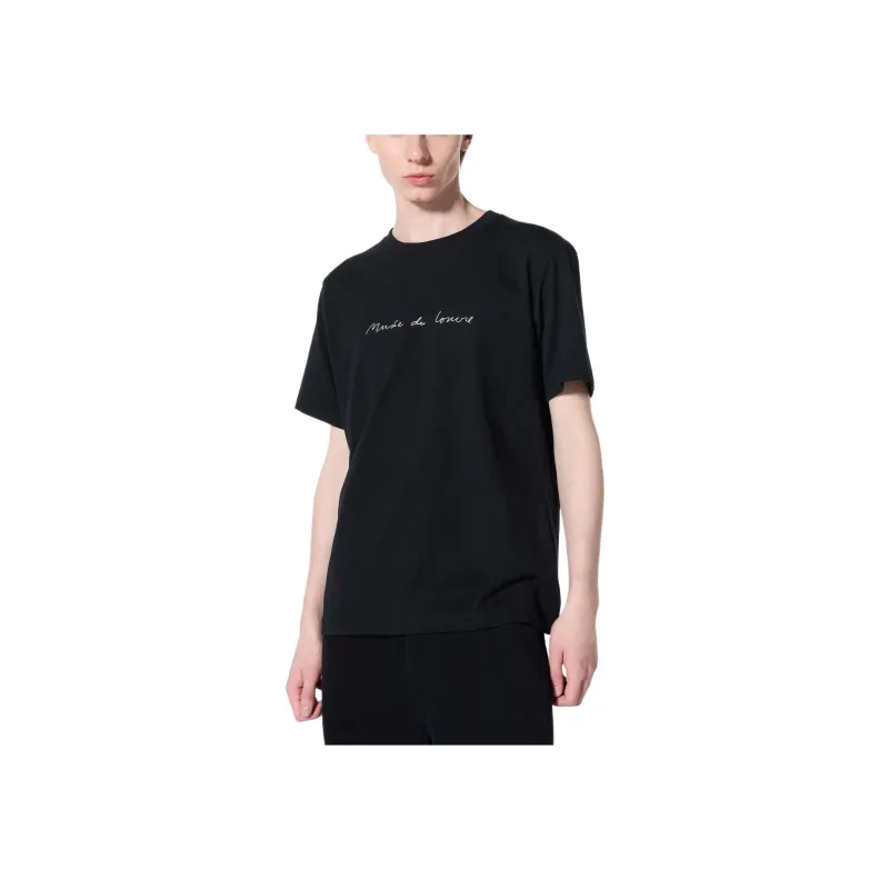 UNIQLO Louvre X Camille Henrot Collaboration T Shirts Unisex Black-4