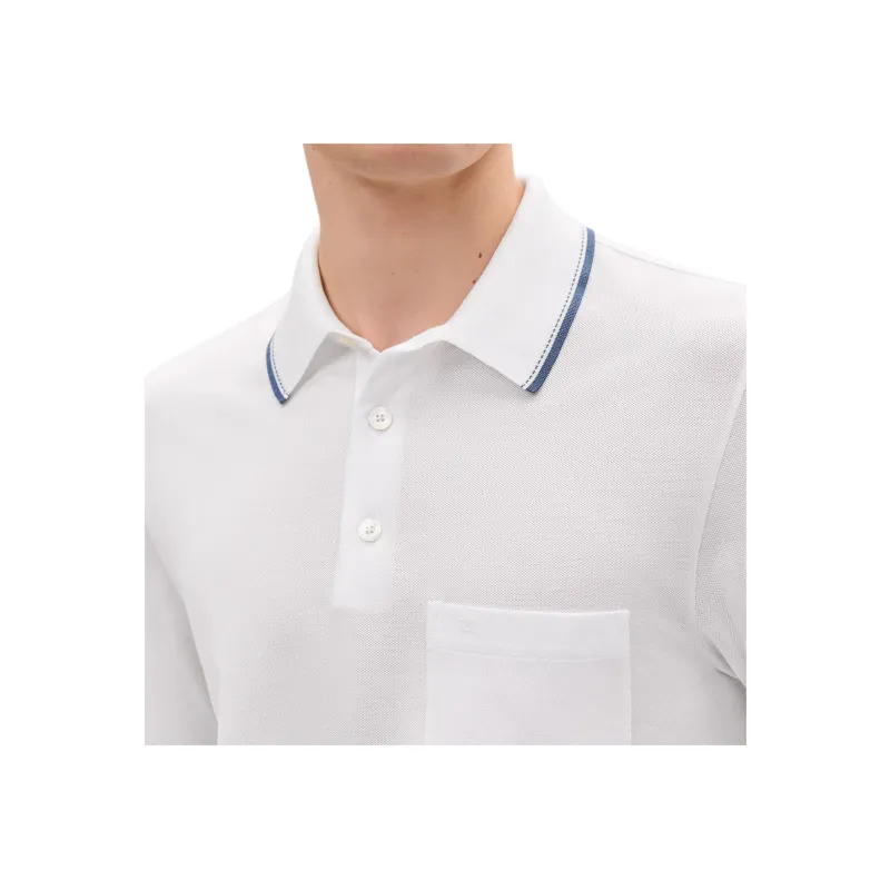HERMES SS25 Polo Shirt Men's White-2