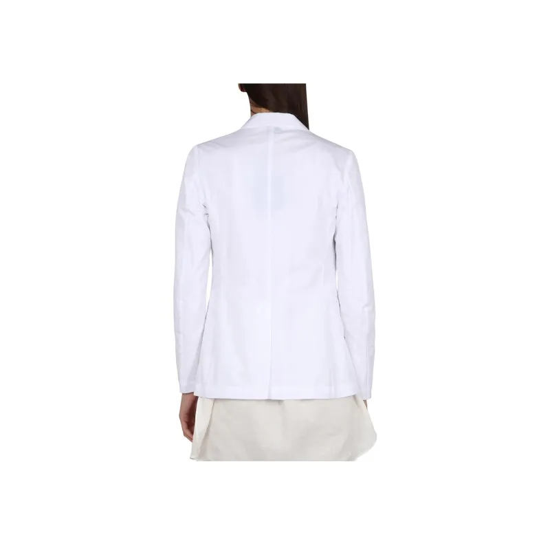 ASPESI Pocketed Single Breasted Blazer-0