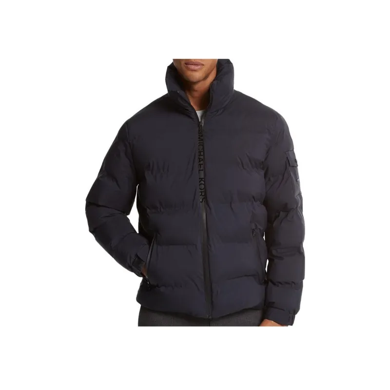 MICHAEL KORS FW23 Edgware Quilted Puffer Jacket Jackets Coats Men's Black-2