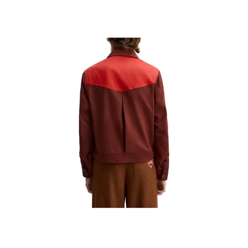 ZARA Harry Lambert Co brand Jackets Unisex Red-3