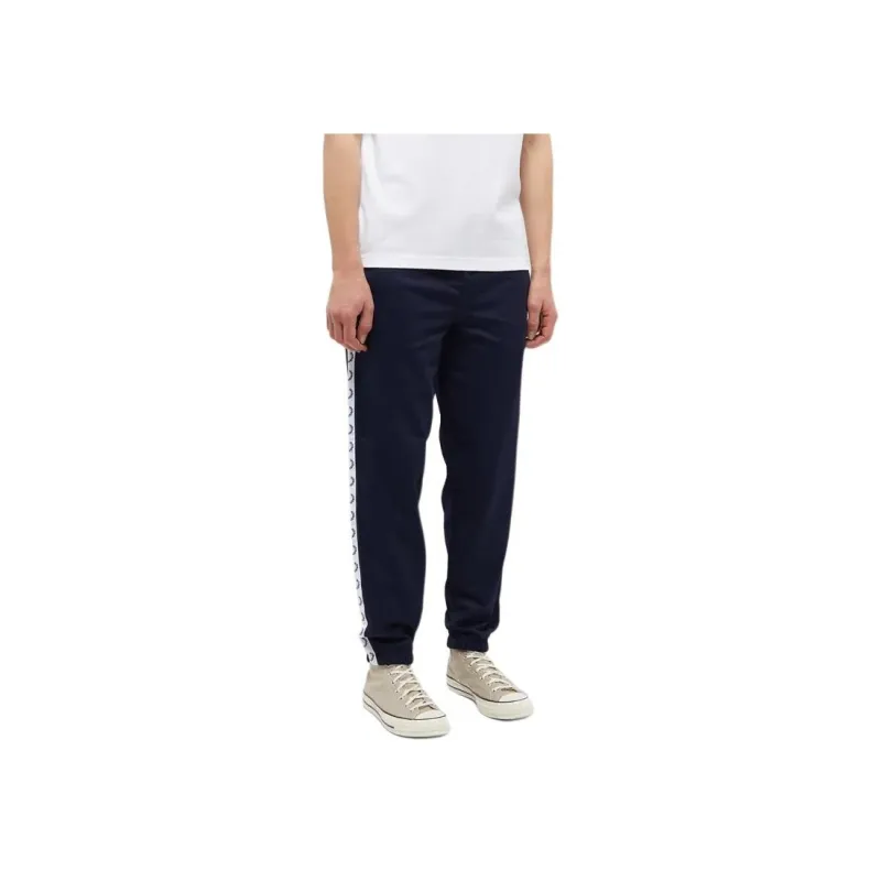 FRED PERRY Knitted Sports Pants Men's Blue-1