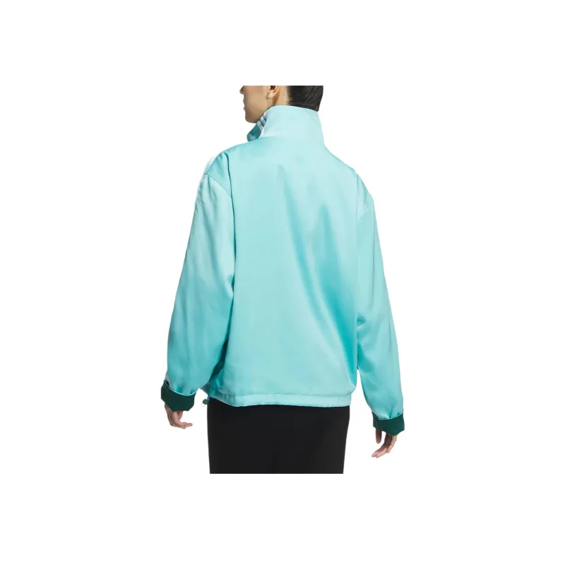 adidas originals SS24 Chinese Style Button-Stripe Jacket Mint Green-3
