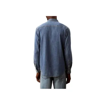 CALVIN KLEIN Shirt Men's Vintage Indigo