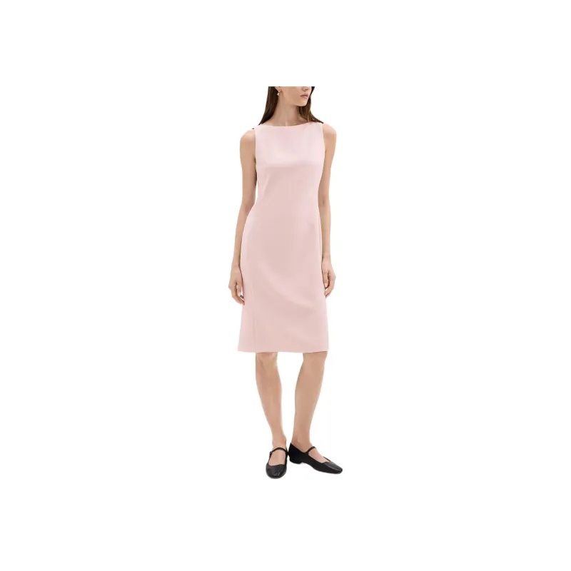 THEORY Sleeveless Dress Women's Pink-3