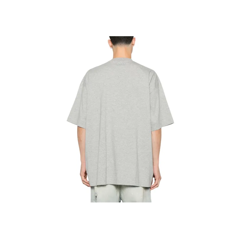 Vetements Logo embroidered T shirt-2