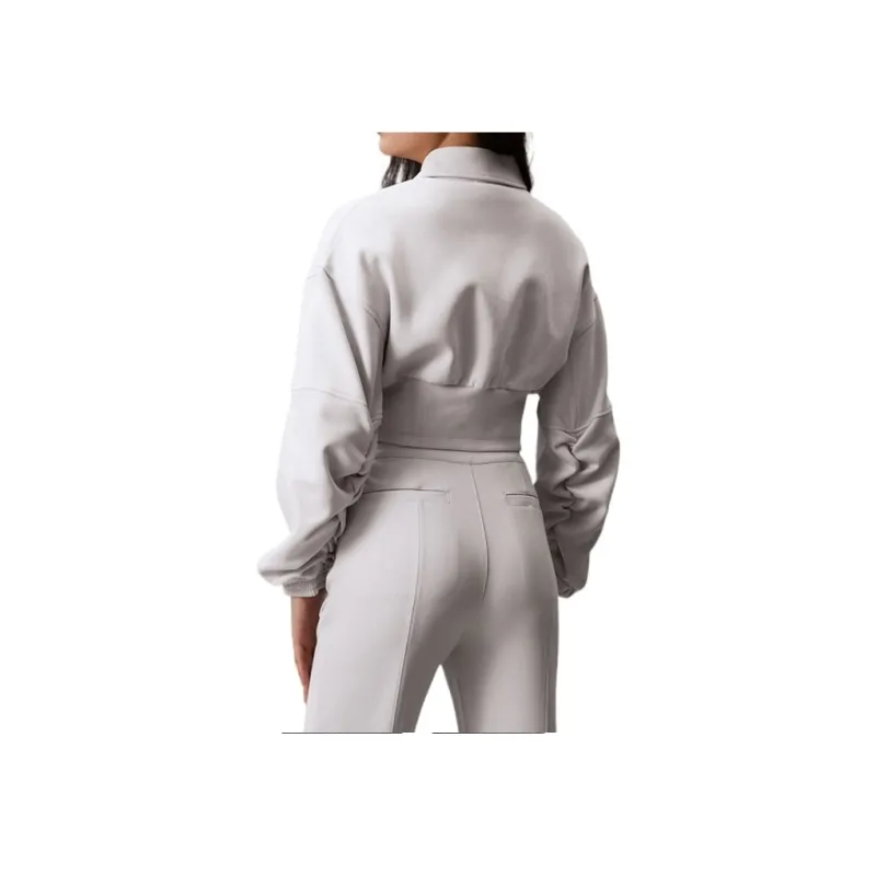 CALVIN KLEIN Sweatshirt Women's Galaxy Gray-3