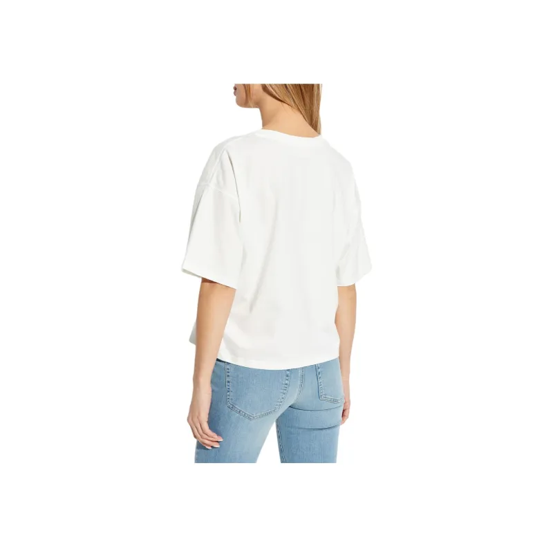 DIESEL T Buxt Crop Od Boxy T Shirt-2