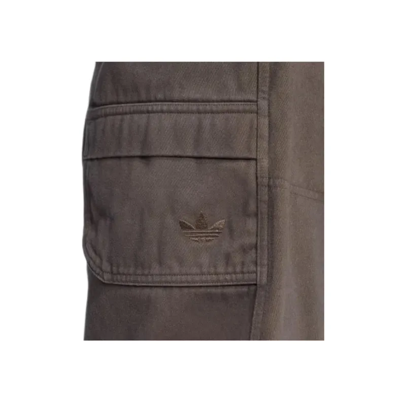 Adidas Originals Cargo Pants Men's Dark Olive Green-4