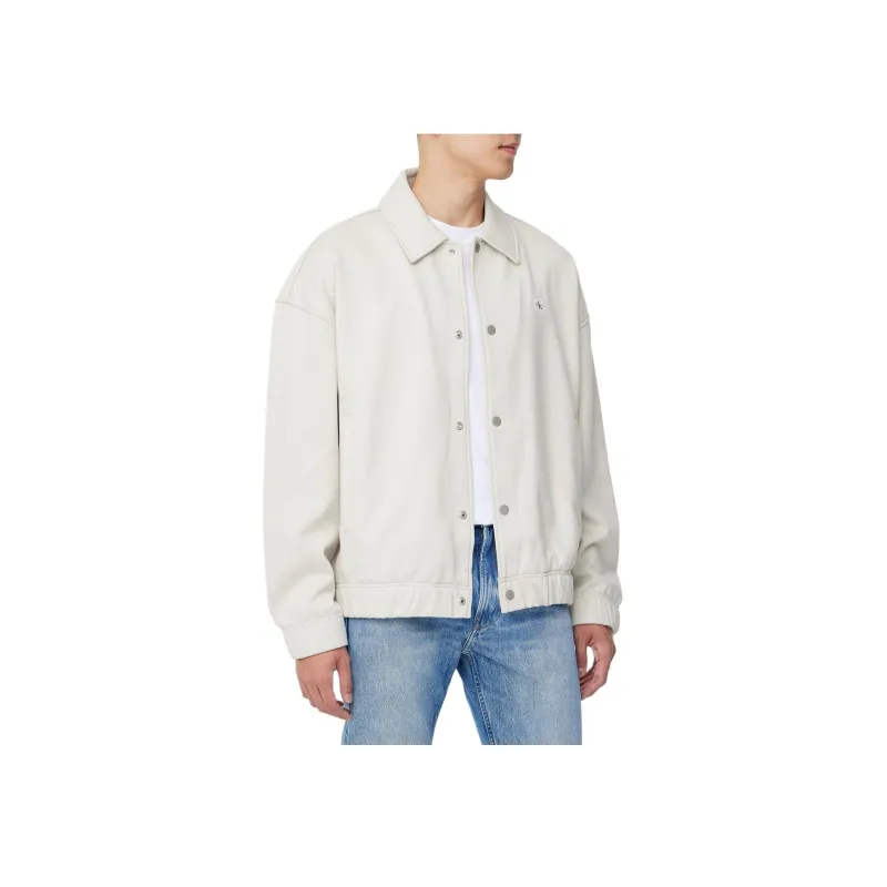 CALVIN KLEIN Jackets Coats Men's Ivory-3
