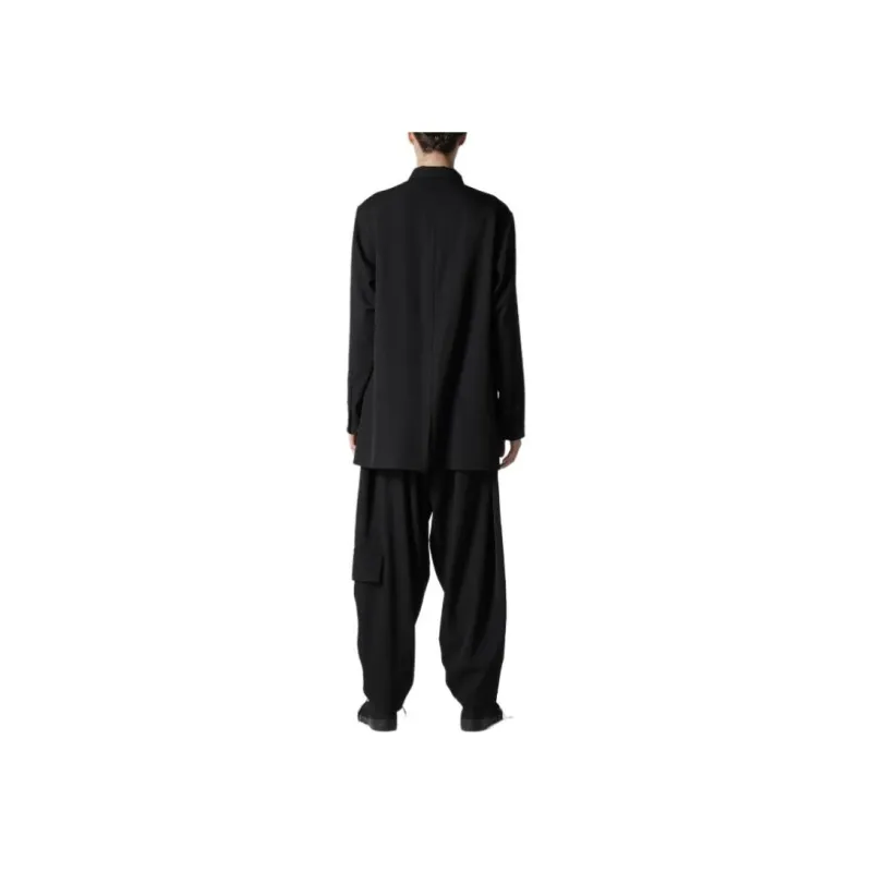 Yohji Yamamoto Long-Sleeved Button-Up Shirt-4
