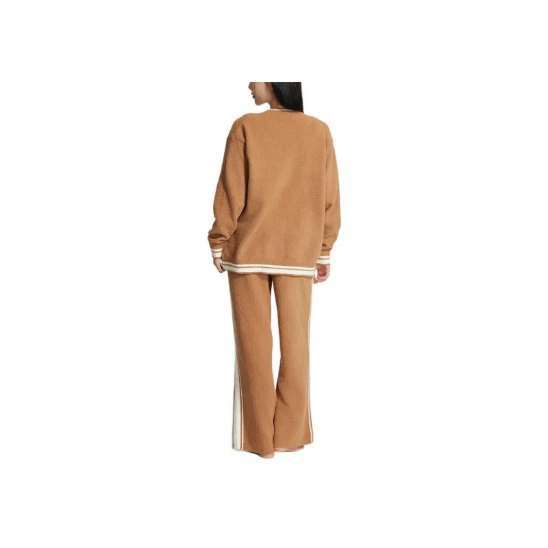 Victoria's Secret THE MIX Pajama Set Women's Caramel Brown-1