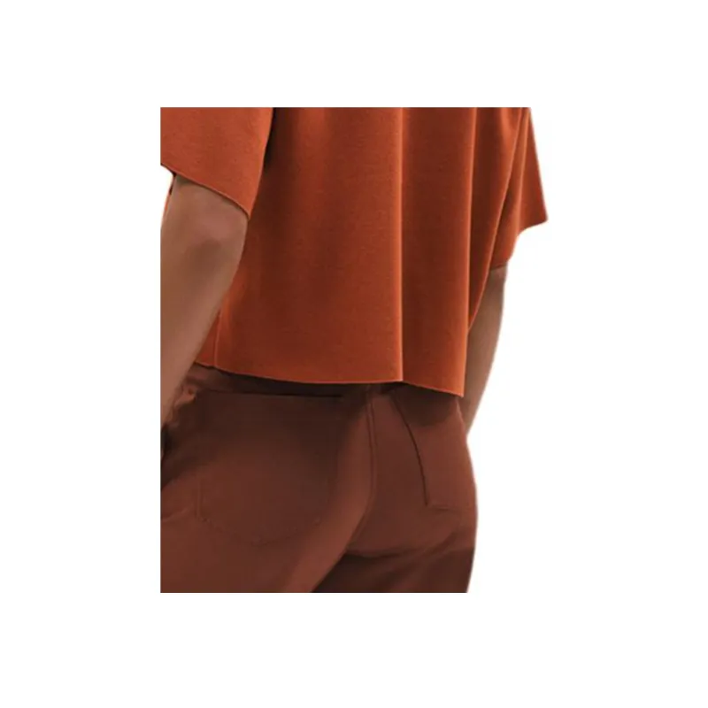 HERMES T Shirt Women's Terracotta Red-4