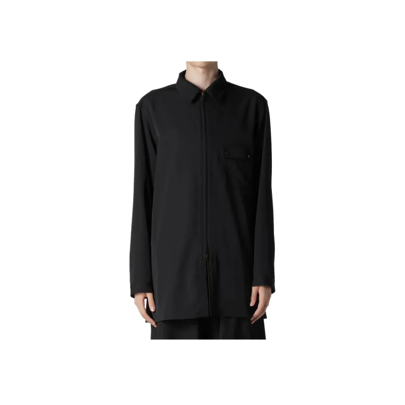 Yohji Yamamoto Long-Sleeved Button-Up Shirt-5