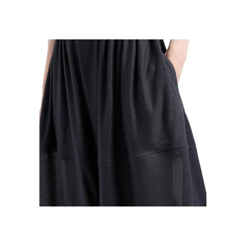 Emporio Armani Lightweight Viscose Jersey Trousers-4