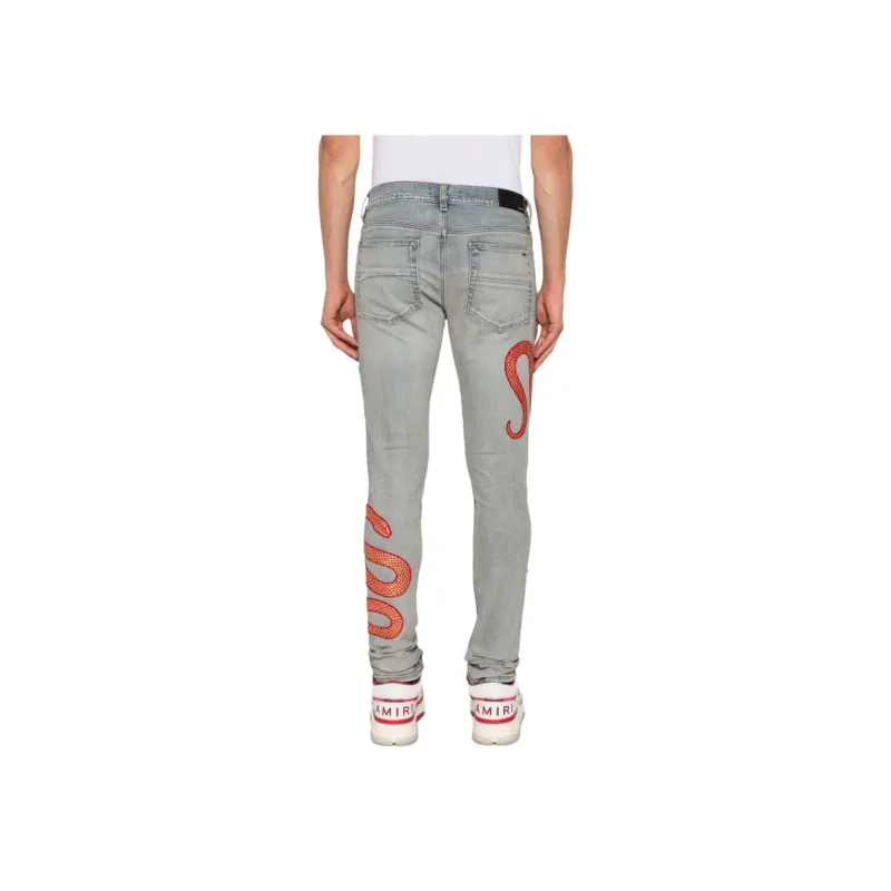 AMIRI Snake Jeans-1