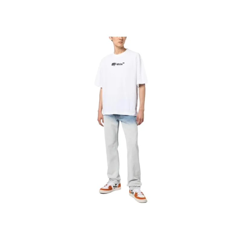 OFF WHITE Spray Helv Over Skate S/S Tee-2