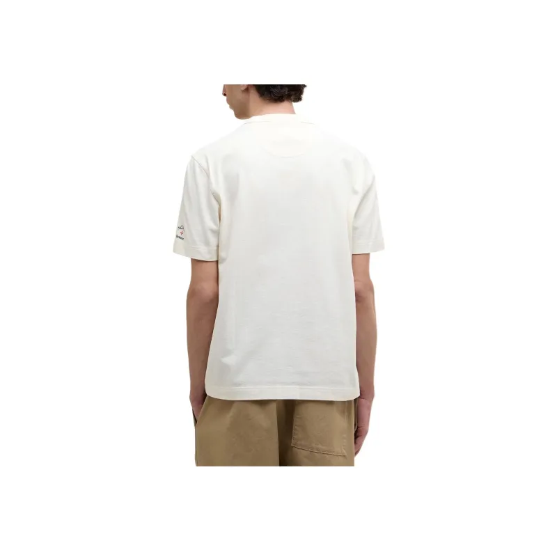 BARBOUR x NOAH T Shirt Men's White-2