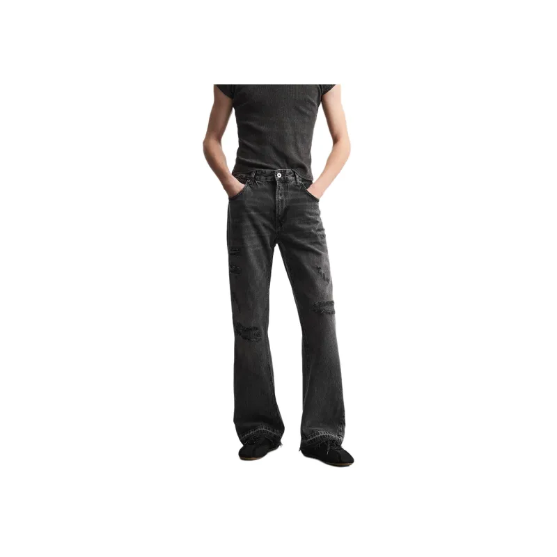 ZARA Jeans Men Black-2