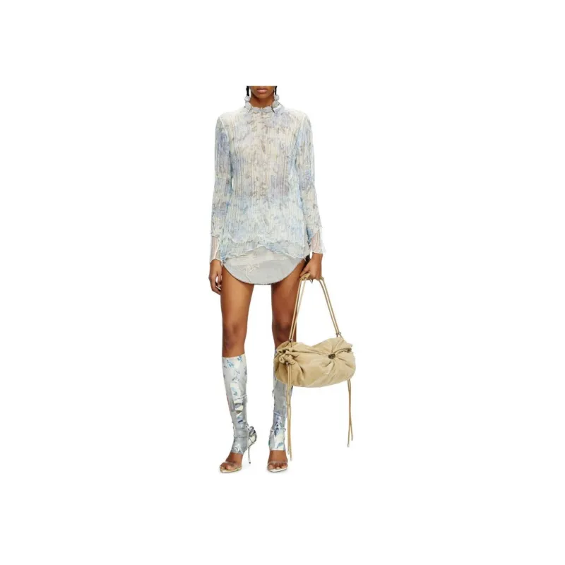 DIESEL K Aasmos A Dishevelled Knit Jumper-1