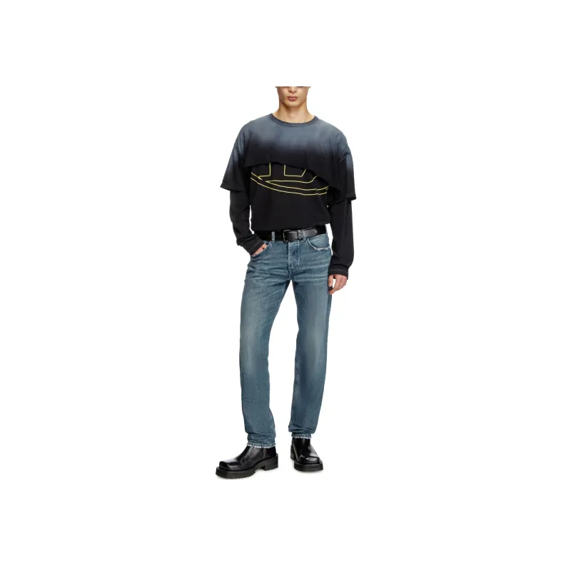 DIESEL 2023 D Finitive 007Y7 Distressed Jeans-1