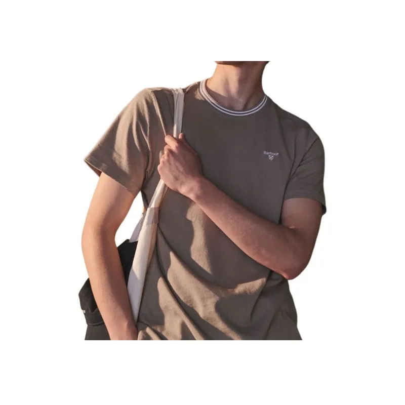 BARBOUR T Shirts Men Khaki-4