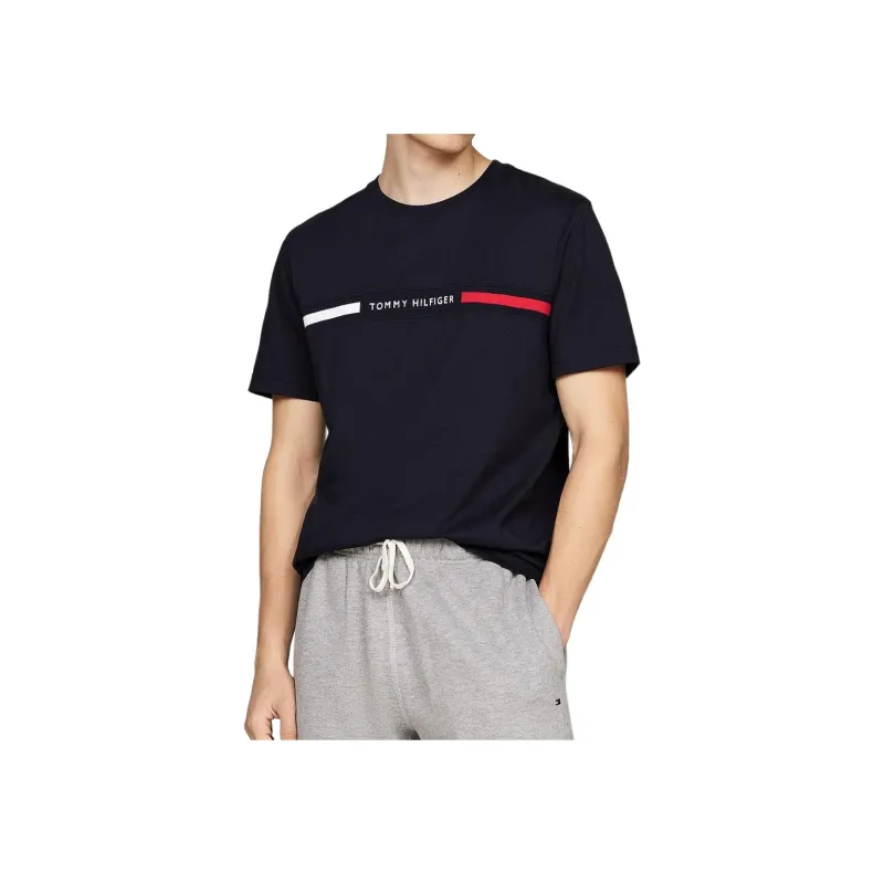 Tommy Hilfiger Logo-embroidered T-shirt-1