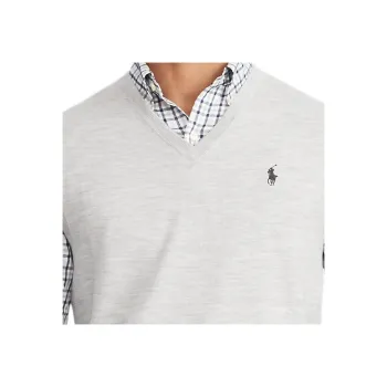 Polo Ralph Lauren FW23 Tank Tops Men's Light Gray