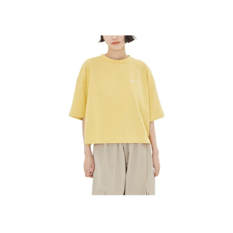 BARBOUR SS25 T Shirt Women's Bright Yellow-1