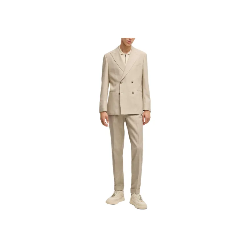 HUGO BOSS Tweed Double breasted Suit-1