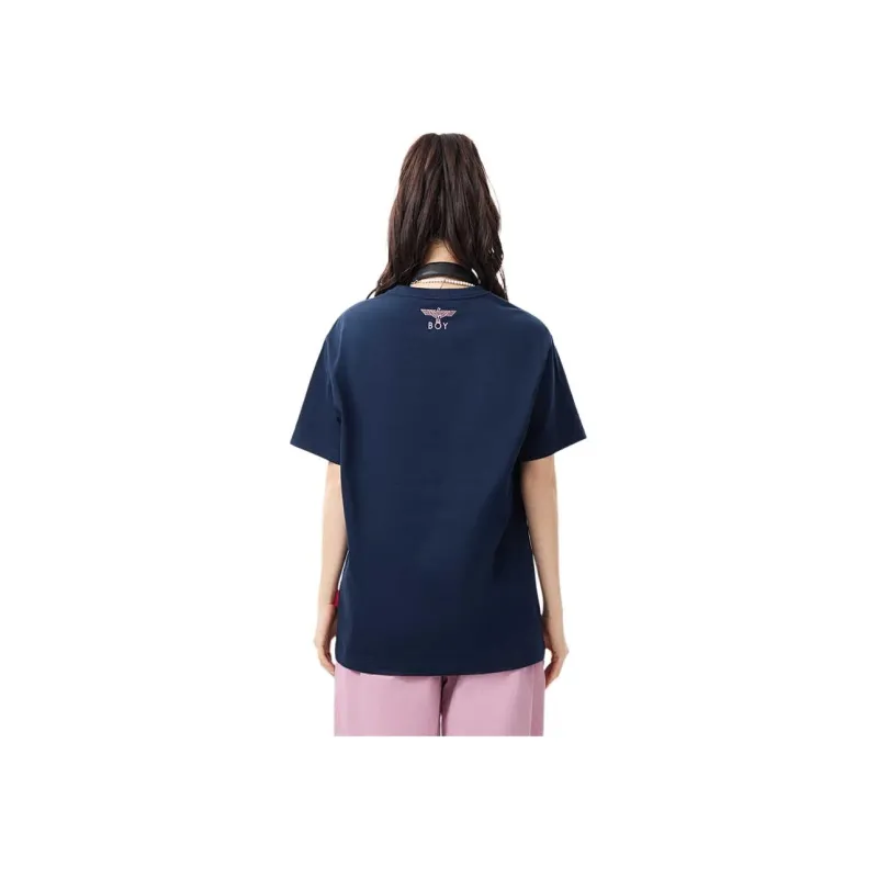 Boy London x POP MART T-Shirt Unisex Navy Blue-2