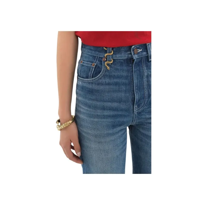 Chloé High Waisted Bootcut Jeans-4
