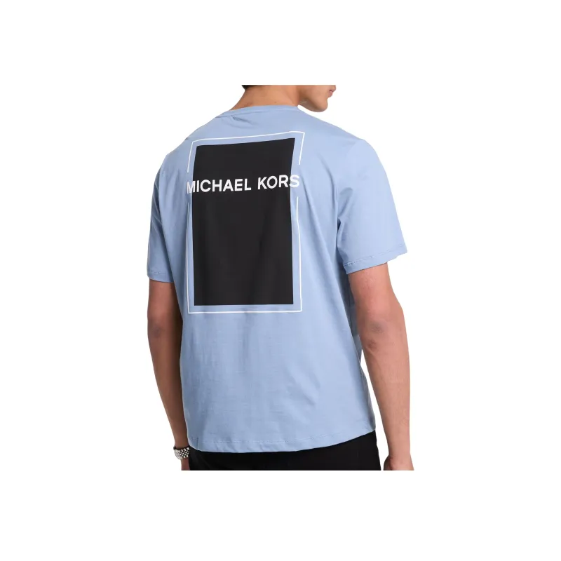 MICHAEL KORS SS25 T Shirt Men's Blue-1