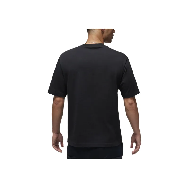 Jordan T Shirts Men Black-4
