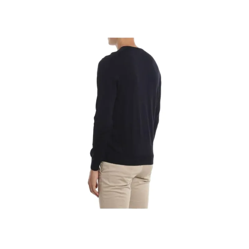Drumohr Sweater Men's Dark Blue-2