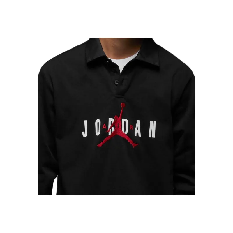 Jordan Polo Shirts Men Black-5