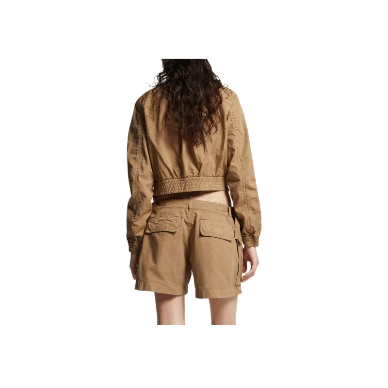 DSQUARED 2 Stand Up Collar Short Jacket-4